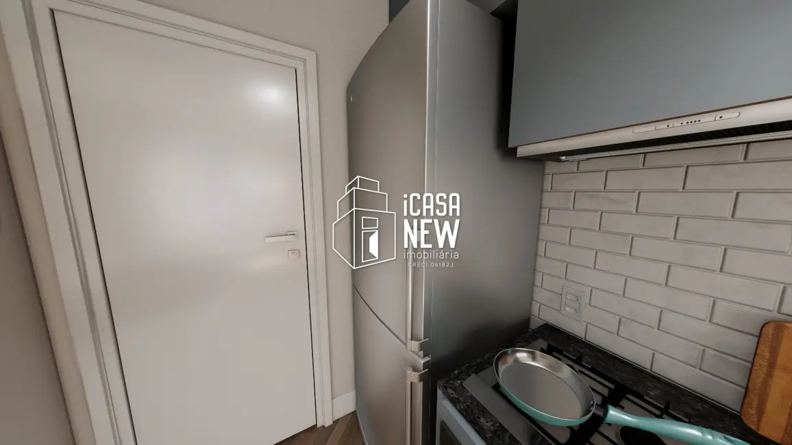 Foto 2 de Apartamento com 1 quarto à venda, 19m2 em Rebouças, Curitiba - PR