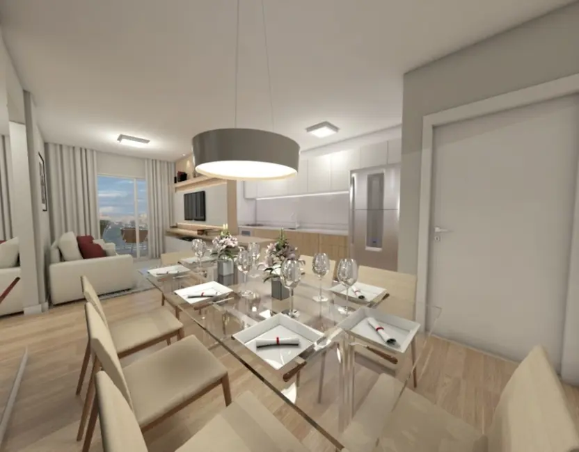 Foto 2 de Apartamento com 2 quartos à venda, 57m2 em Portão, Curitiba - PR