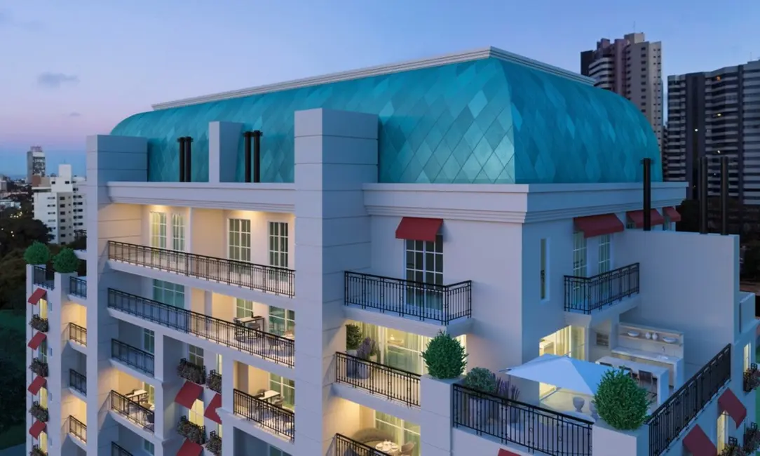 Foto 4 de Apartamento com 3 quartos à venda, 163m2 em Curitiba - PR