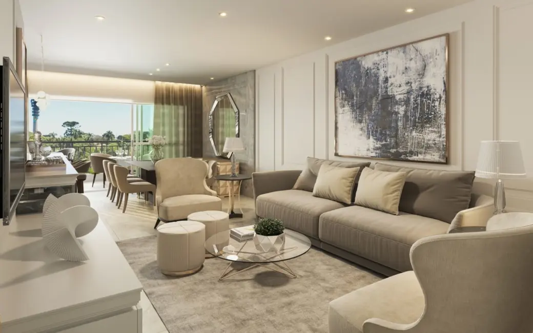 Foto 8 de Apartamento com 3 quartos à venda, 163m2 em Curitiba - PR