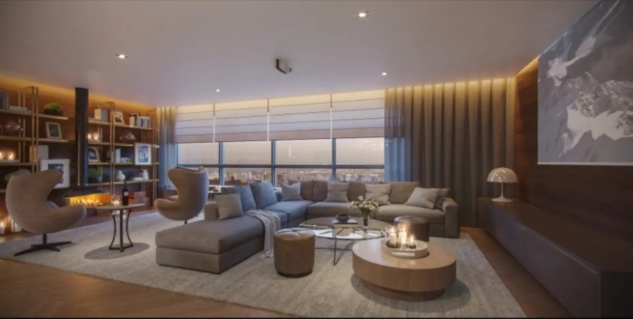 Foto 8 de Apartamento com 3 quartos à venda, 235m2 em Cabral, Curitiba - PR