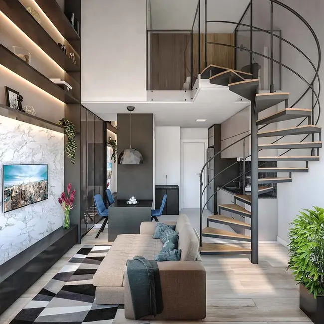 Foto 7 de Apartamento com 2 quartos à venda, 52m2 em Tingui, Curitiba - PR