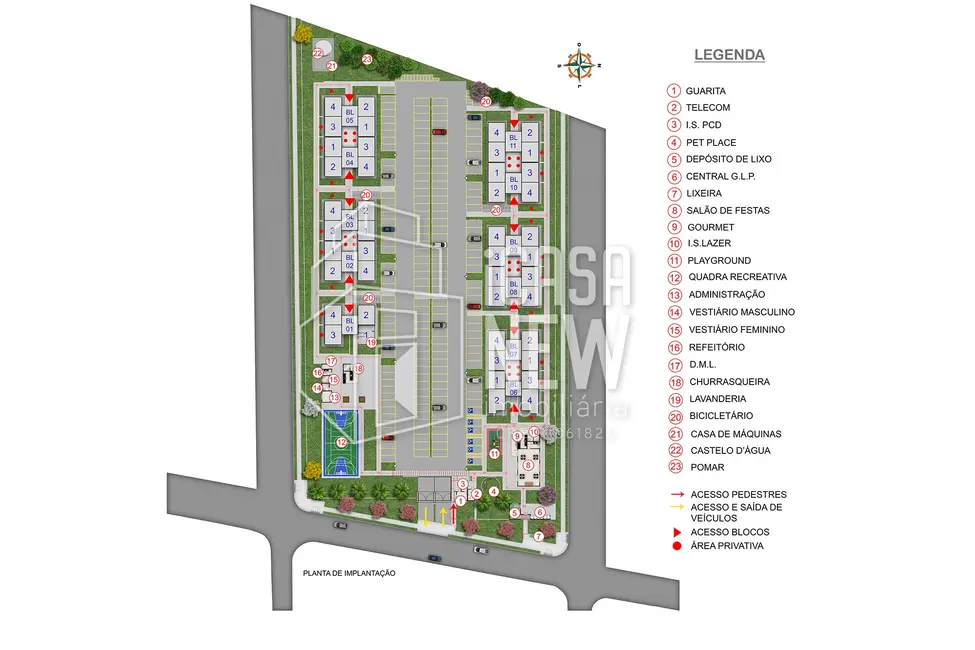 Foto 4 de Apartamento com 2 quartos à venda, 42m2 em Novo Mundo, Curitiba - PR