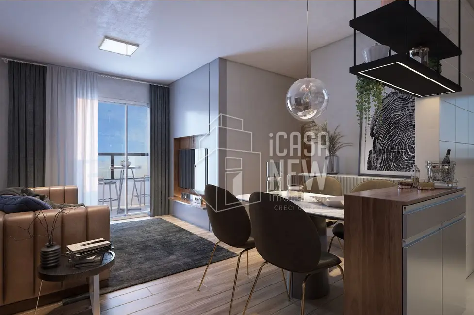 Foto 3 de Apartamento com 2 quartos à venda, 54m2 em Novo Mundo, Curitiba - PR