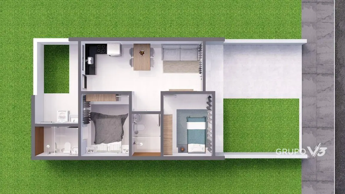 Foto 2 de Casa com 2 quartos à venda, 100m2 em Matinhos - PR