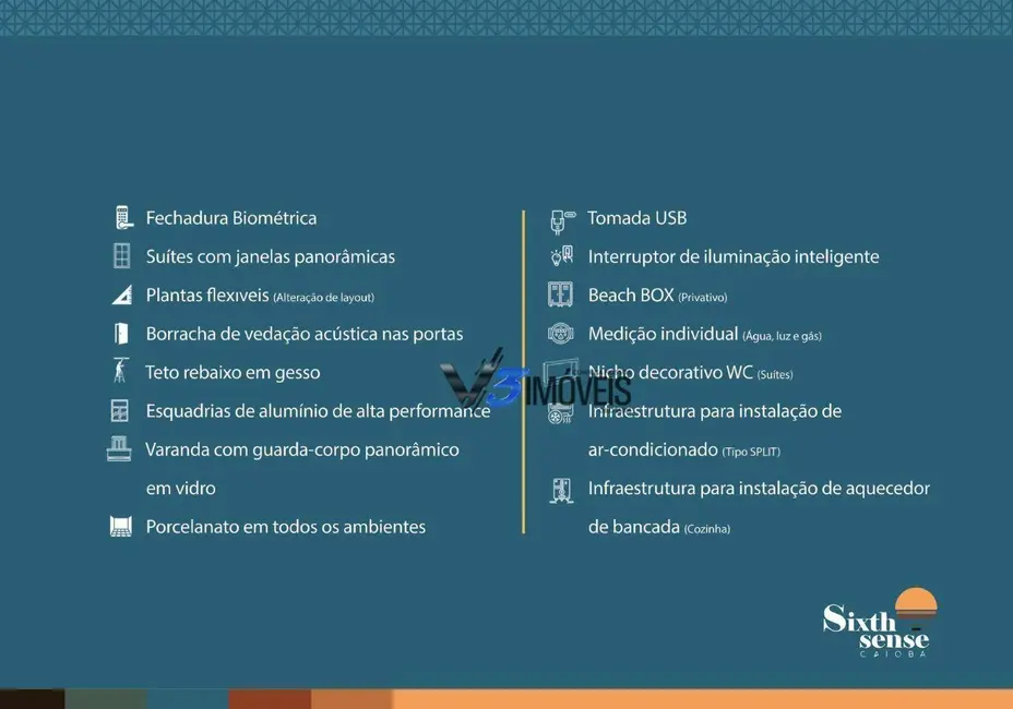 Foto 8 de Apartamento com 3 quartos à venda, 110m2 em Matinhos - PR