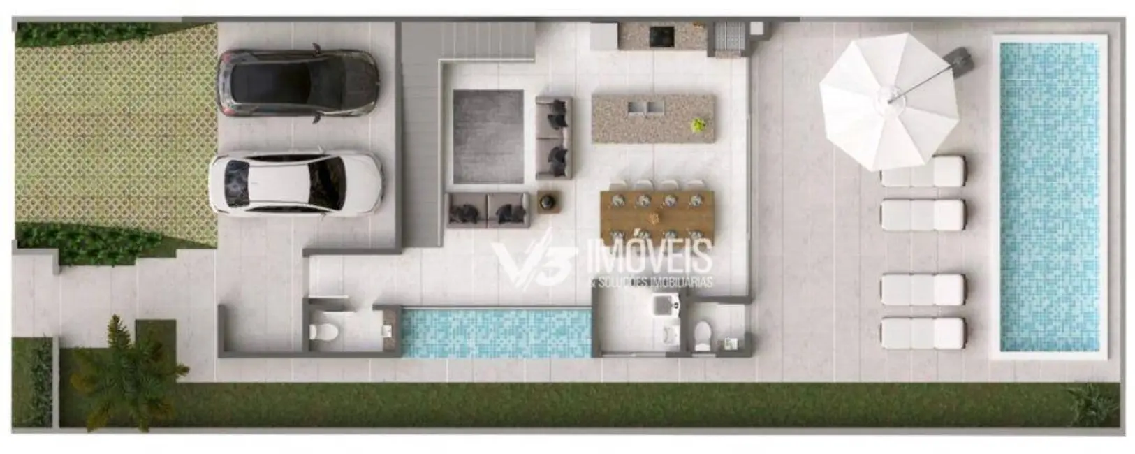 Foto 2 de Sobrado com 3 quartos à venda, 345m2 em Matinhos - PR
