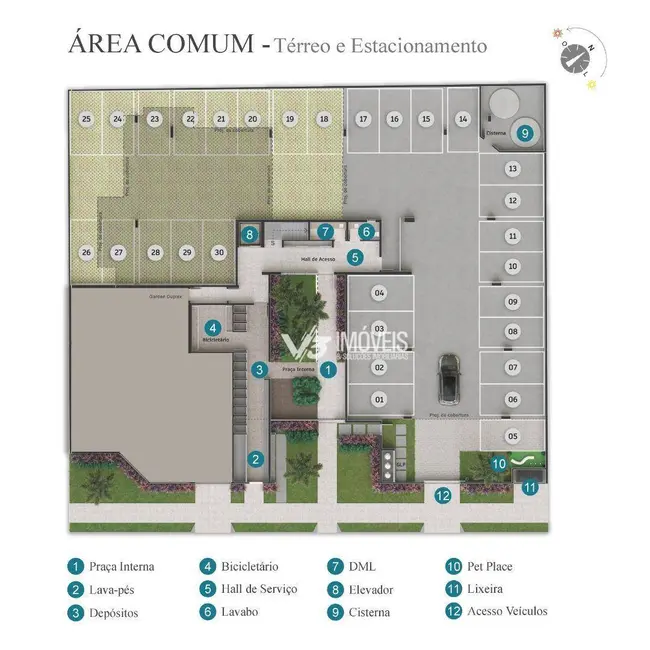 Foto 6 de Apartamento com 2 quartos à venda, 52m2 em Centro, Matinhos - PR