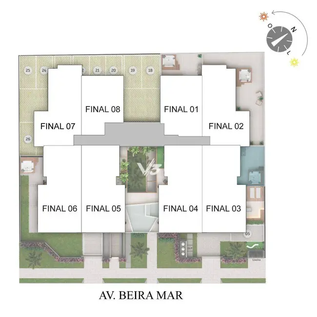 Cobertura com 3 quartos à venda, 162m2 em Centro, Matinhos - PR - imagem 7 Foto 7 de Cobertura com 3 quartos à venda, 162m2 em Centro, Matinhos - PR