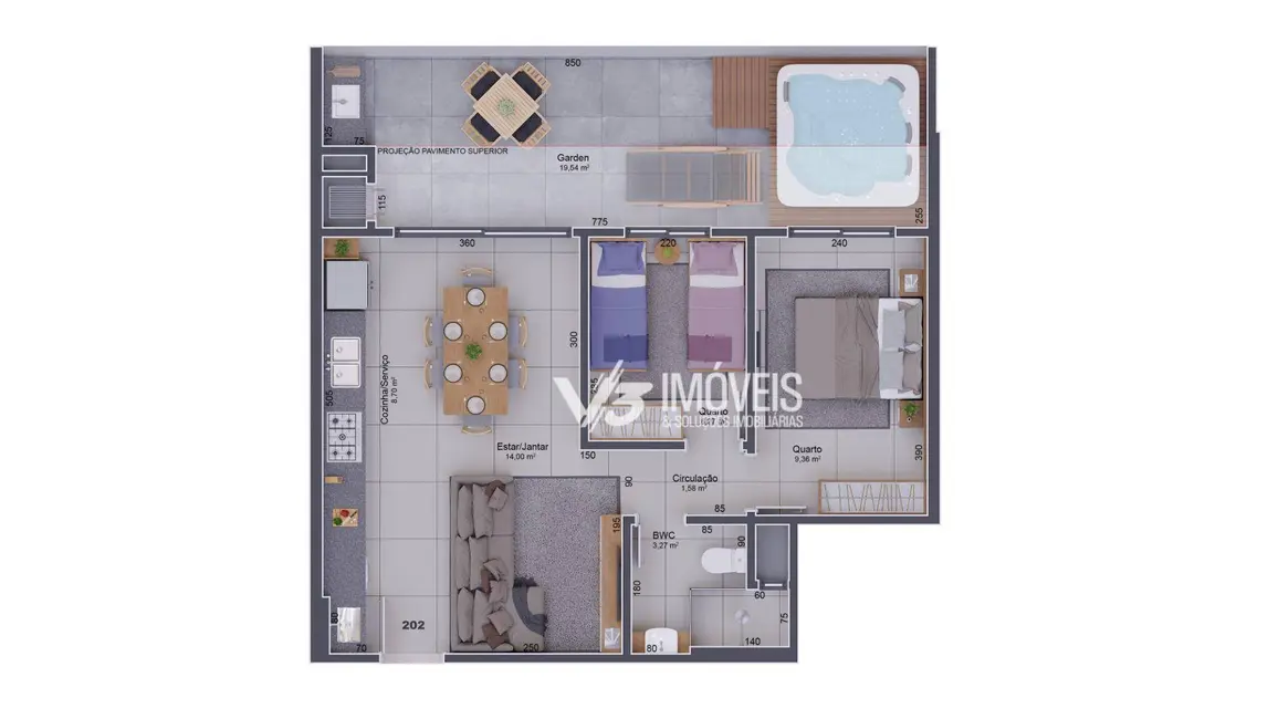 Foto 5 de Apartamento com 2 quartos à venda, 97m2 em Matinhos - PR