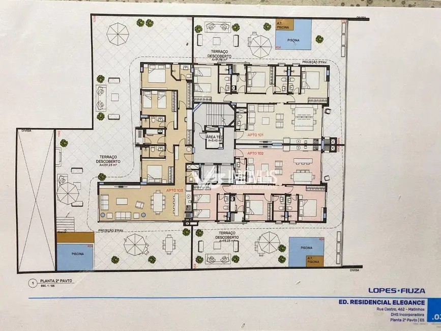Foto 4 de Apartamento com 3 quartos à venda, 156m2 em Matinhos - PR