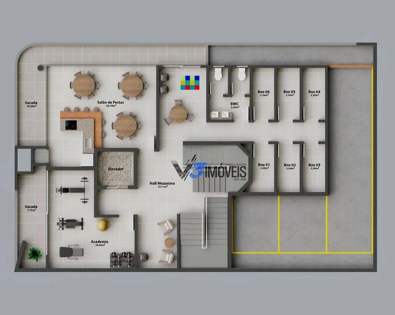 Foto 9 de Apartamento com 3 quartos à venda, 200m2 em Matinhos - PR