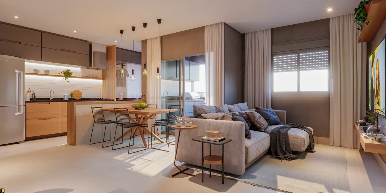 Foto 3 de Apartamento com 1 quarto à venda, 42m2 em Granja Marileusa, Uberlandia - MG