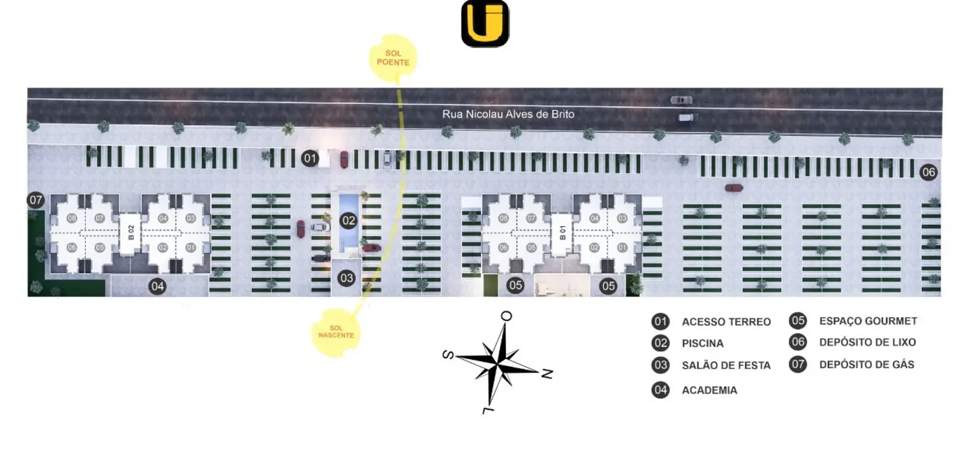 Apartamento com 2 quartos à venda, 52m2 em Jardim Botânico, Uberlandia - MG - imagem 5 Foto 5 de Apartamento com 2 quartos à venda, 52m2 em Jardim Botânico, Uberlandia - MG