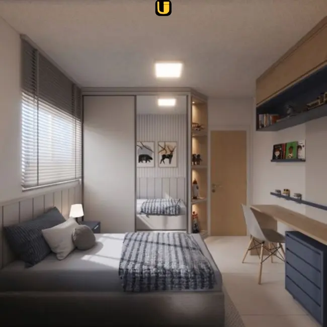 Foto 1 de Apartamento com 2 quartos à venda, 40m2 em Granja Marileusa, Uberlandia - MG
