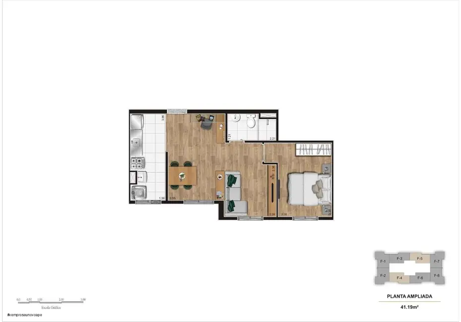 Foto 7 de Apartamento com 2 quartos à venda, 41m2 em Vila Nova Cachoeirinha, São Paulo - SP