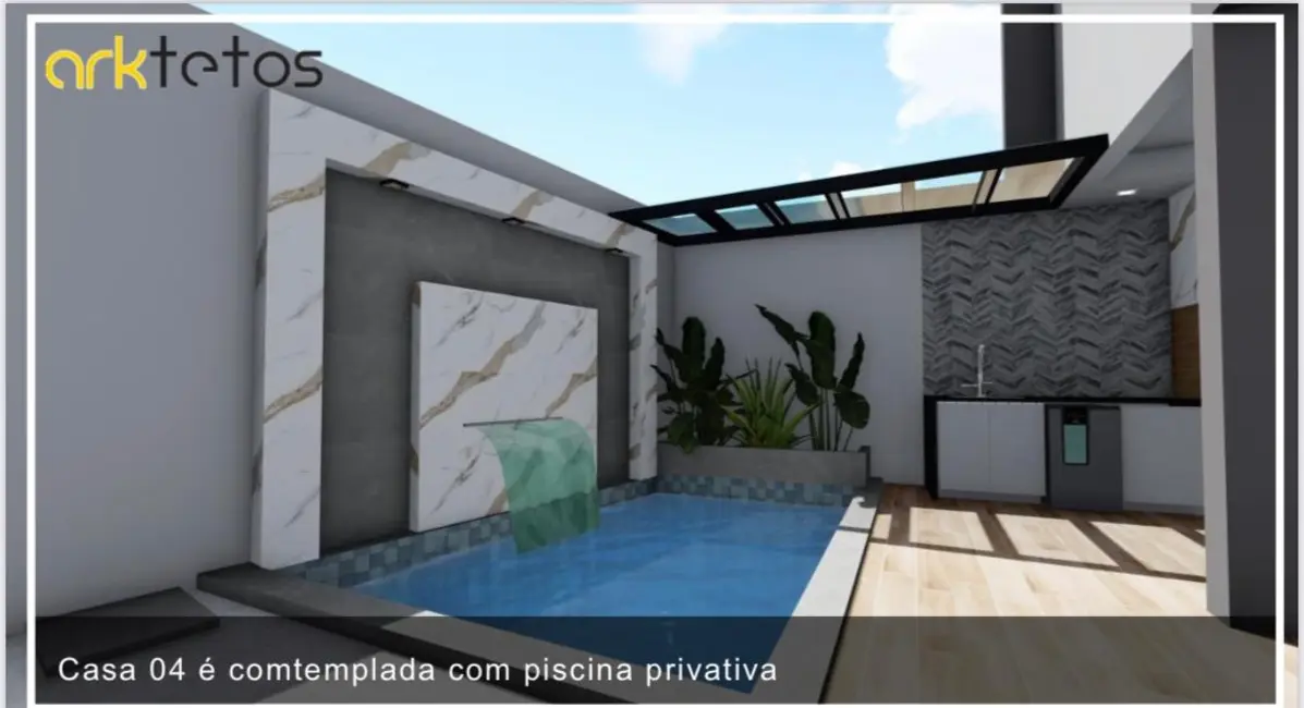 Foto 3 de Casa de Condomínio com 3 quartos à venda, 198m2 em Vida Nova, Lauro De Freitas - BA