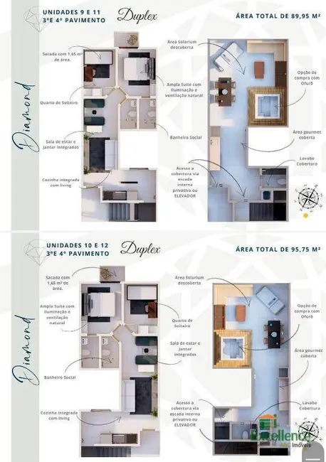 Cobertura com 2 quartos à venda, 96m2 em Campestre, Santo Andre - SP - imagem 4 Foto 4 de Cobertura com 2 quartos à venda, 96m2 em Campestre, Santo Andre - SP