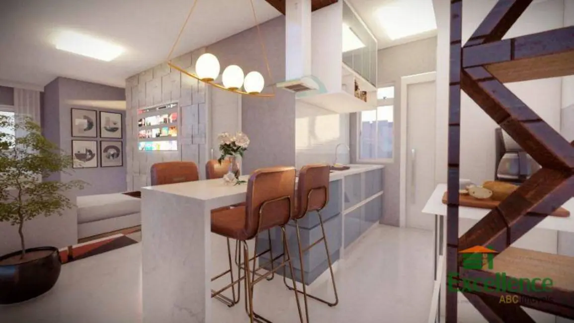 Foto 4 de Cobertura com 3 quartos à venda, 122m2 em Vila Curuçá, Santo Andre - SP