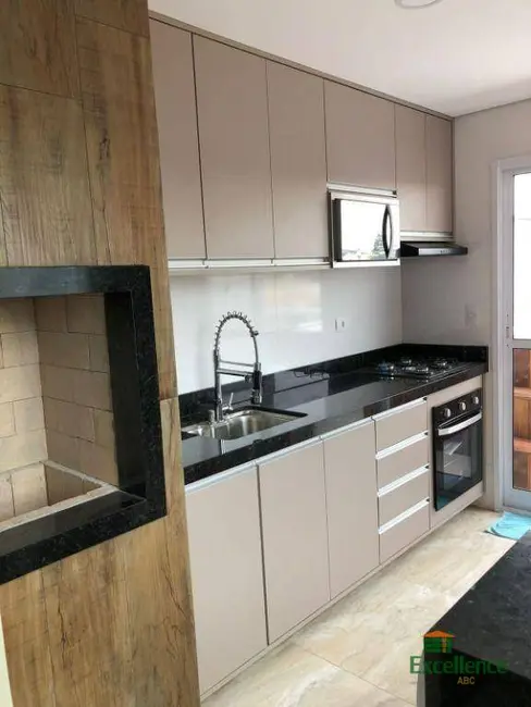 Foto 2 de Cobertura com 2 quartos à venda, 110m2 em Vila Scarpelli, Santo Andre - SP