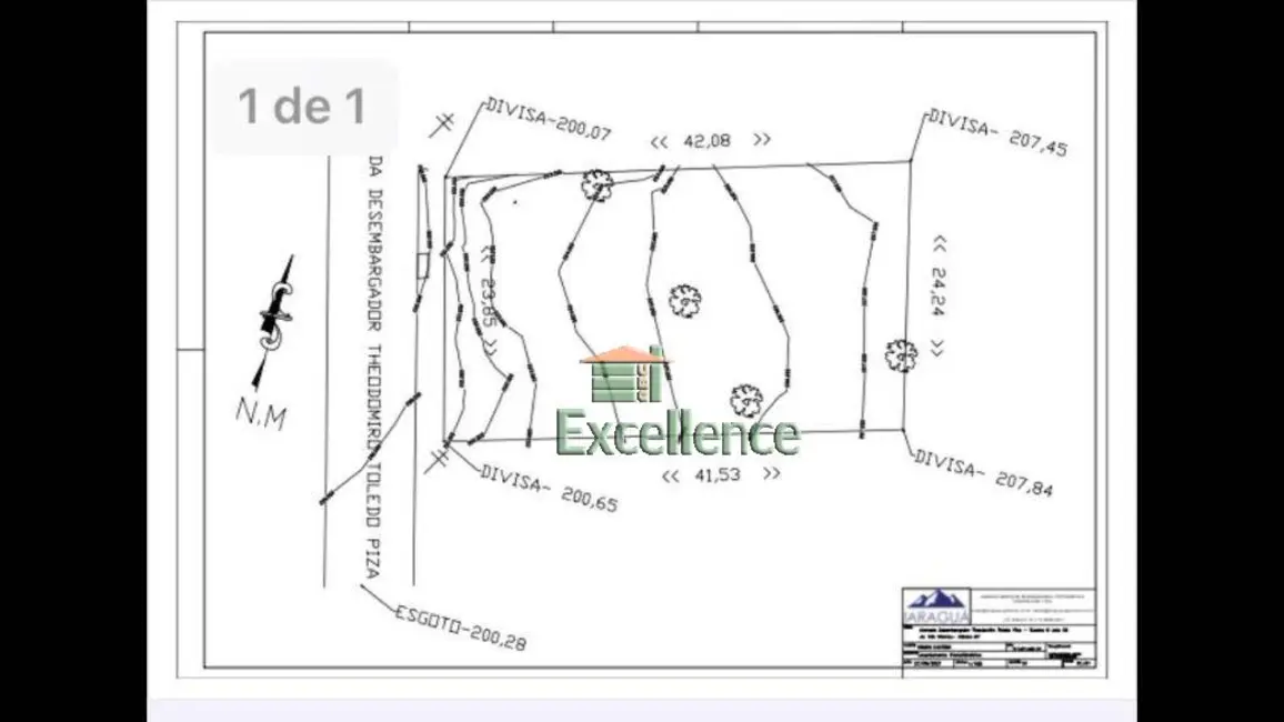 Terreno / Lote à venda, 1008m2 em Atibaia - SP - imagem 7 Foto 7 de Terreno / Lote à venda, 1008m2 em Atibaia - SP