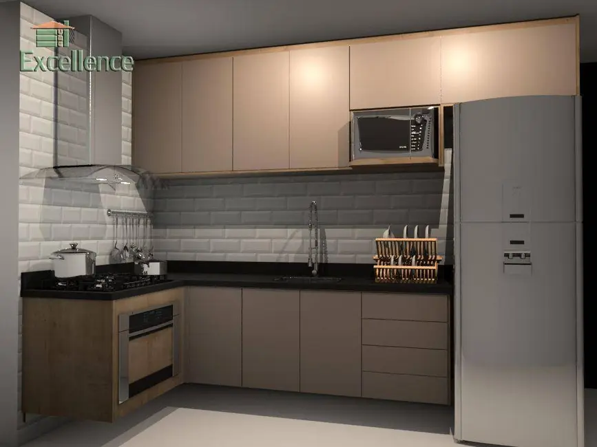 Foto 4 de Apartamento com 2 quartos à venda, 60m2 em Vila Linda, Santo Andre - SP