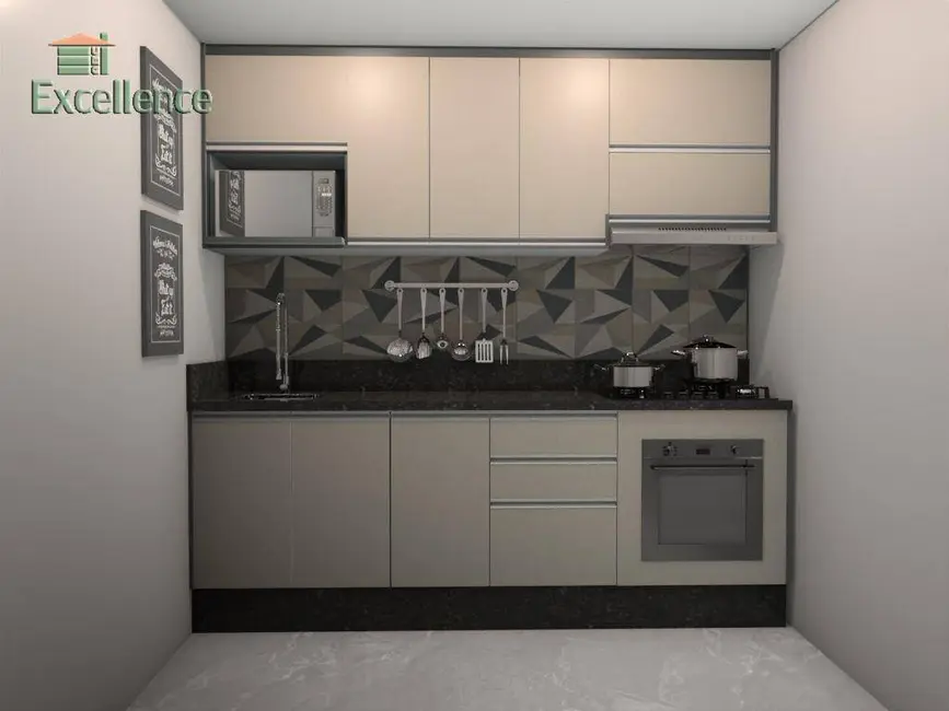 Foto 2 de Apartamento com 2 quartos à venda, 60m2 em Vila Linda, Santo Andre - SP