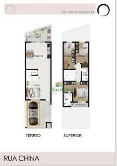 Foto 1 de Sobrado com 3 quartos à venda, 90m2 em Parque das Nações, Santo Andre - SP