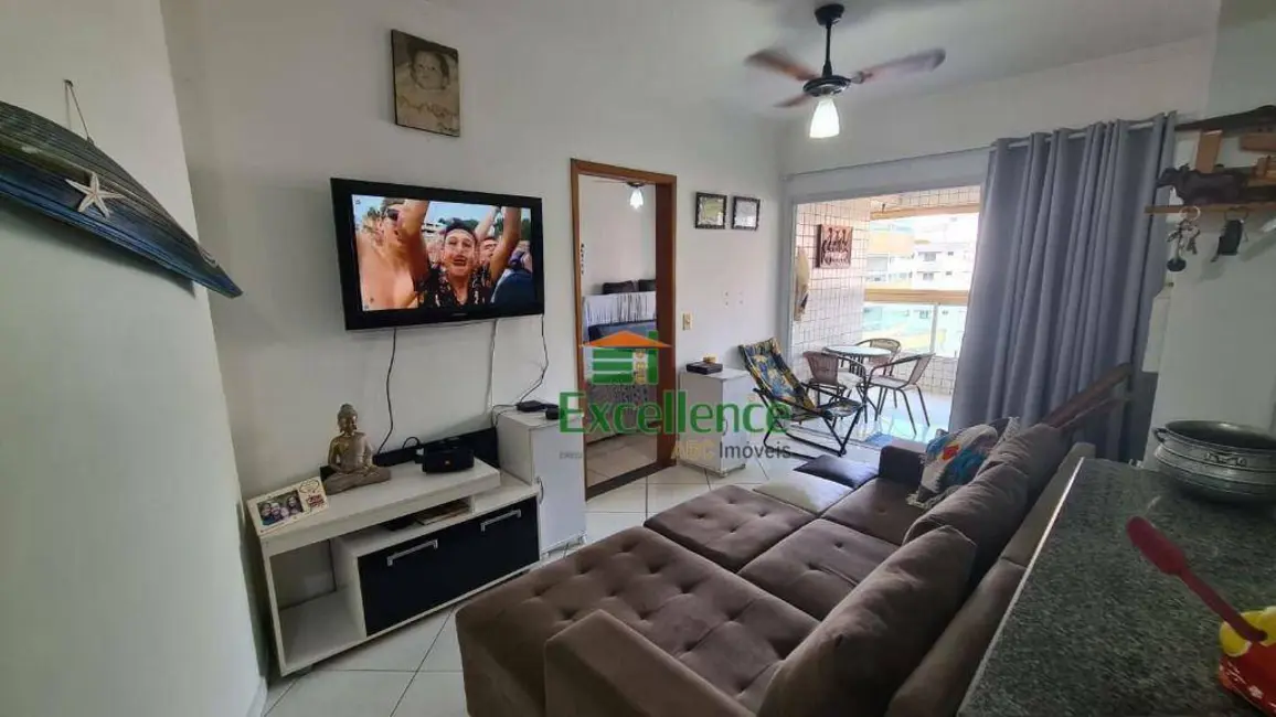 Foto 1 de Apartamento com 1 quarto à venda, 62m2 em Aviação, Praia Grande - SP