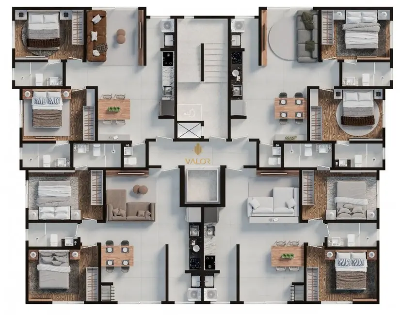 Apartamento com 2 quartos à venda, 62m2 em Nações, Balneario Camboriu - SC - imagem 8 Foto 8 de Apartamento com 2 quartos à venda, 62m2 em Nações, Balneario Camboriu - SC