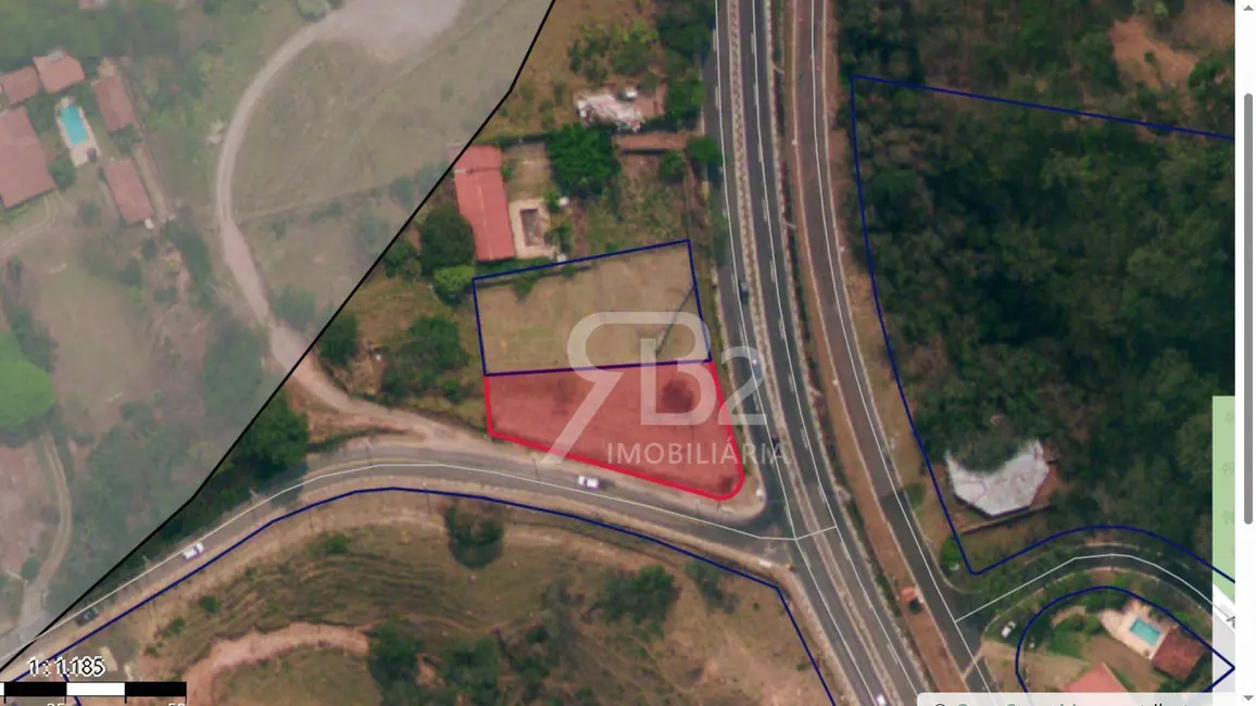 Foto 3 de Terreno / Lote à venda, 1104m2 em Vinhedo - SP