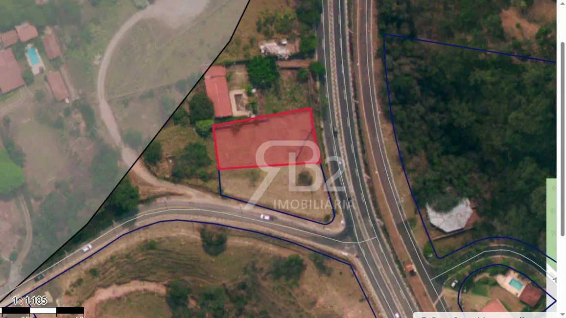 Foto 3 de Terreno / Lote à venda, 1108m2 em Vista Alegre, Vinhedo - SP