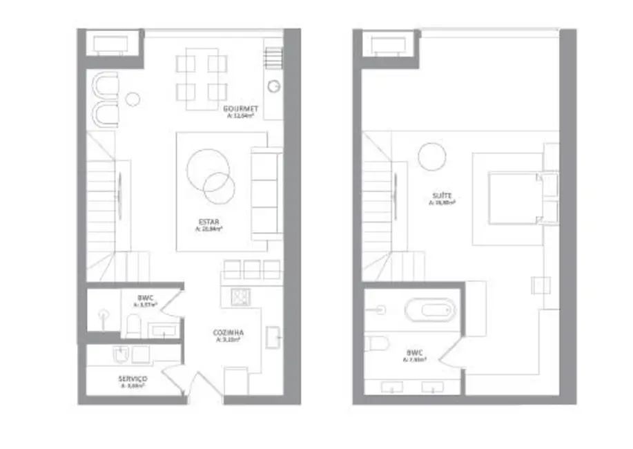Foto 2 de Apartamento com 1 quarto à venda, 71m2 em Campeche, Florianopolis - SC