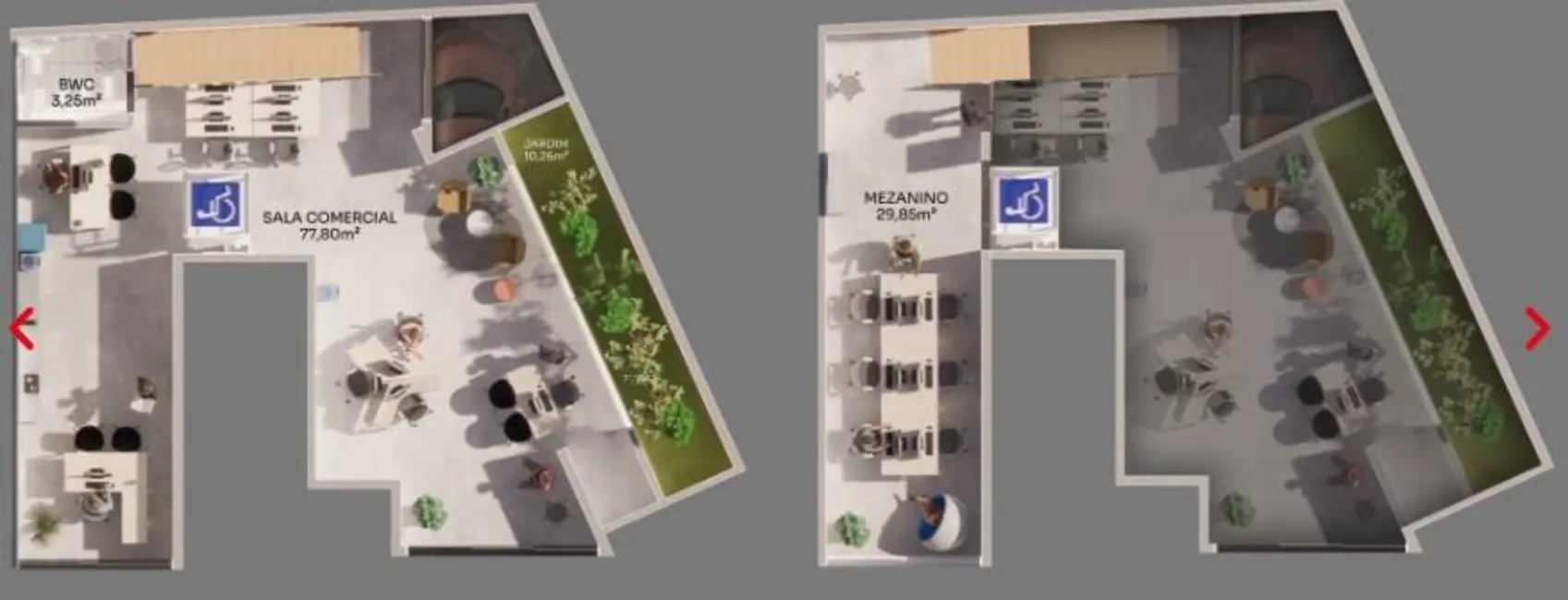 Foto 3 de Sala Comercial com 1 quarto à venda, 119m2 em Coqueiros, Florianopolis - SC