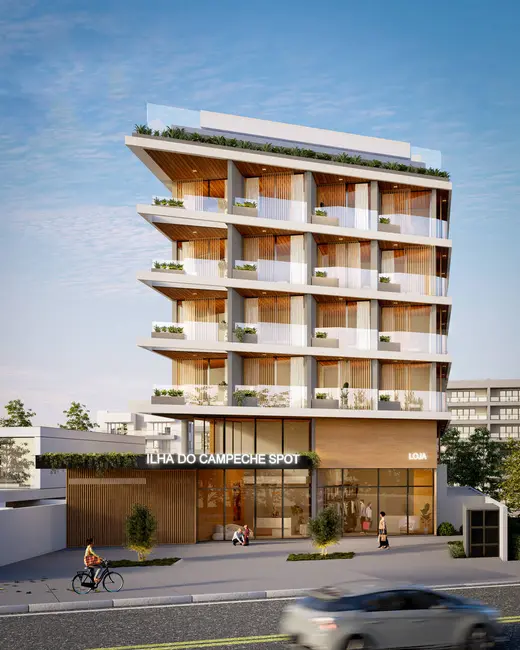 Apartamento com 1 quarto à venda, 20m2 em Campeche, Florianopolis - SC - imagem 5 Foto 5 de Apartamento com 1 quarto à venda, 20m2 em Campeche, Florianopolis - SC