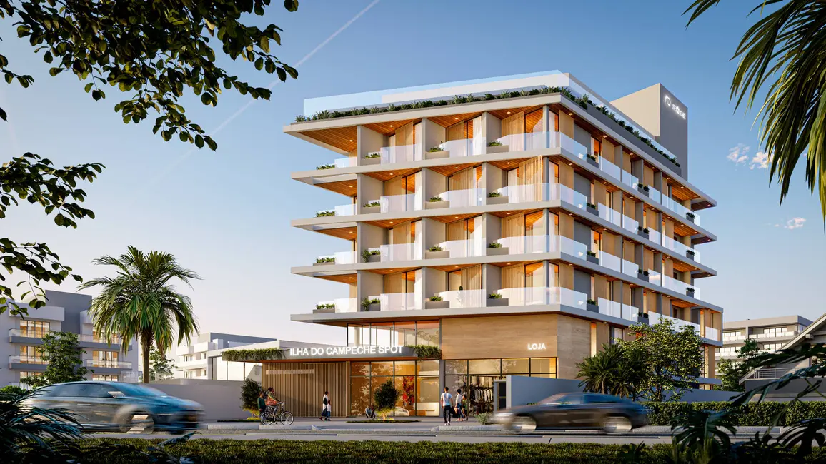 Apartamento com 1 quarto à venda, 20m2 em Campeche, Florianopolis - SC - imagem 3 Foto 3 de Apartamento com 1 quarto à venda, 20m2 em Campeche, Florianopolis - SC