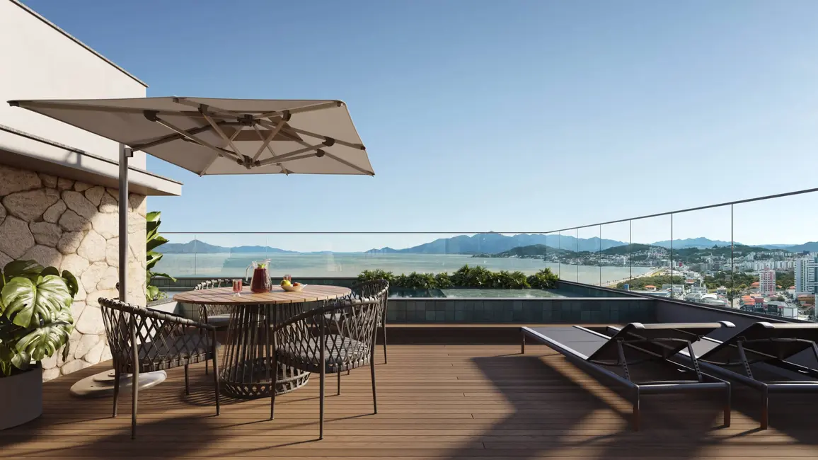 Foto 2 de Apartamento com 1 quarto à venda em Kobrasol, Sao Jose - SC