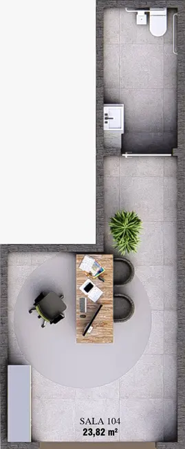 Foto 8 de Sala Comercial à venda, 14m2 em Campeche, Florianopolis - SC