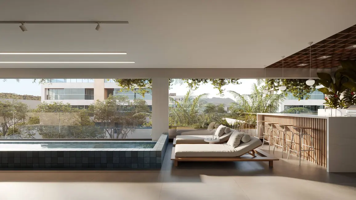 Foto 3 de Apartamento com 2 quartos à venda, 62m2 em Campeche, Florianopolis - SC