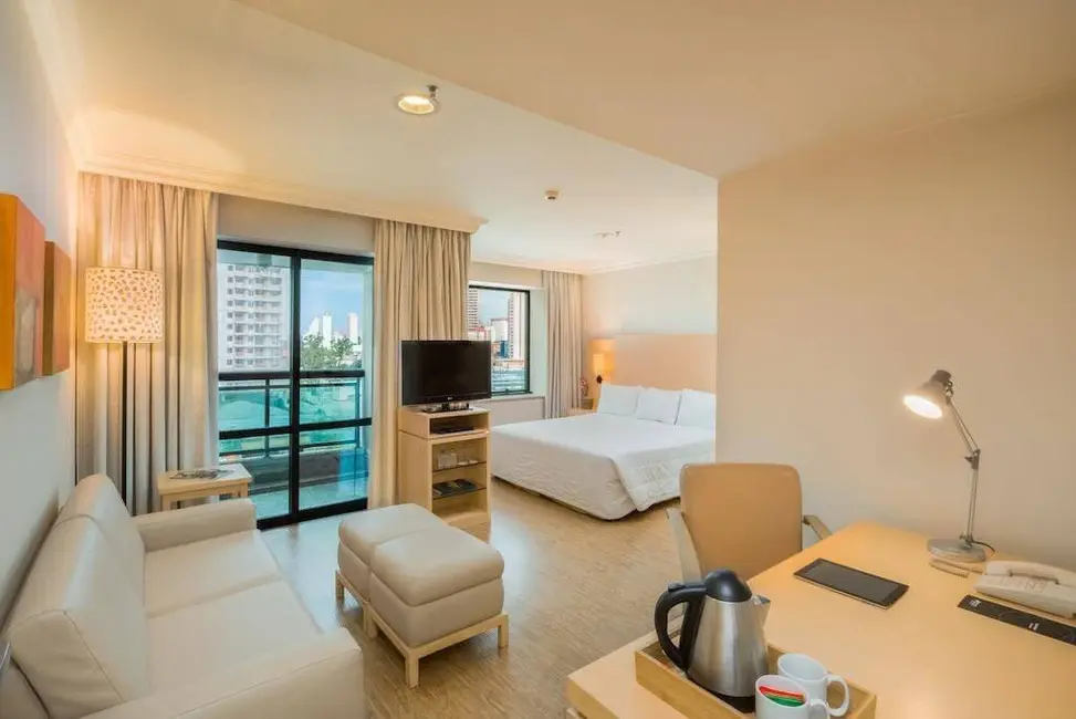 Foto 3 de Loft / Flat com 1 quarto à venda, 30m2 em Morumbi, São Paulo - SP