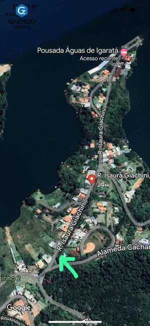 Foto 8 de Lote de Condomínio à venda, 2100m2 em Igarata - SP