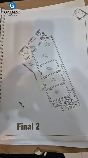 Foto 7 de Apartamento com 3 quartos à venda, 104m2 em km 18, Osasco - SP