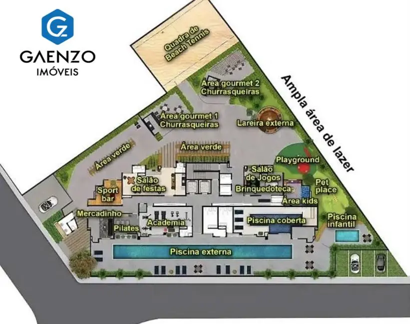 Foto 3 de Apartamento com 2 quartos à venda, 64m2 em Vila Osasco, Osasco - SP