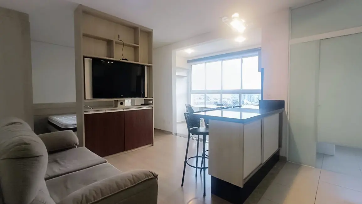 Foto 1 de Loft / Flat com 1 quarto para alugar, 43m2 em Loteamento Mogilar, Mogi Das Cruzes - SP