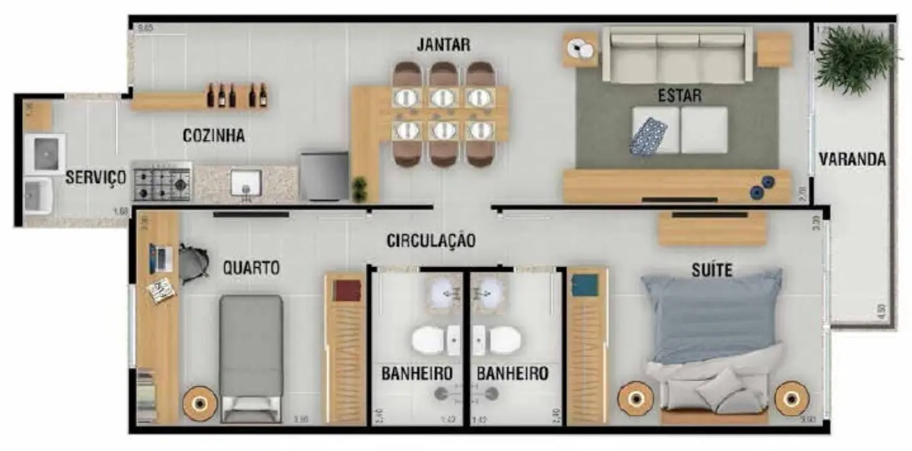 Apartamento com 3 quartos à venda, 138m2 em Tijuca, Rio De Janeiro - RJ - imagem 7 Foto 7 de Apartamento com 3 quartos à venda, 138m2 em Tijuca, Rio De Janeiro - RJ