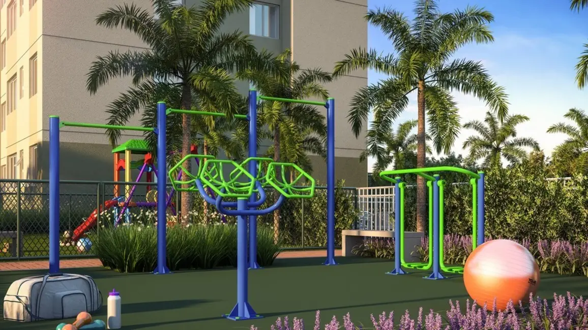 Foto 4 de Apartamento com 1 quarto à venda, 41m2 em São Vicente, Belford Roxo - RJ