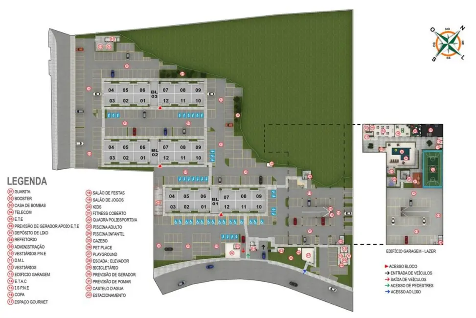 Foto 8 de Apartamento com 1 quarto à venda, 44m2 em Alcântara, Sao Goncalo - RJ