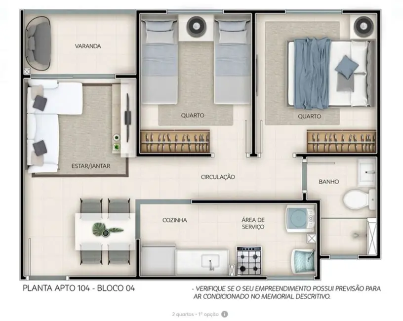 Foto 8 de Apartamento com 2 quartos à venda, 41m2 em Inhoaíba, Rio De Janeiro - RJ