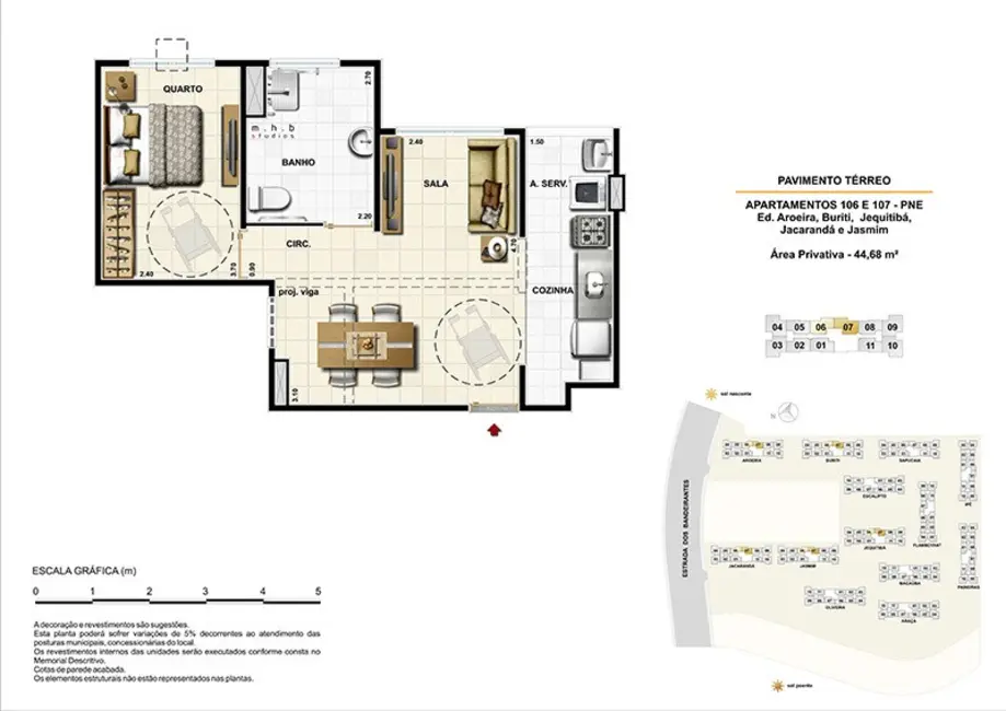 Apartamento com 2 quartos à venda, 44m2 em Vargem Pequena, Rio De Janeiro - RJ - imagem 9 Foto 9 de Apartamento com 2 quartos à venda, 44m2 em Vargem Pequena, Rio De Janeiro - RJ