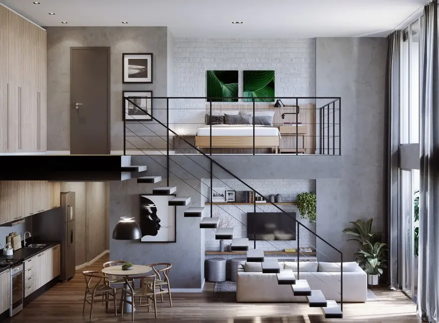 Loft / Flat com 1 quarto à venda, 35m2 em Centro, Rio De Janeiro - RJ - imagem 8 Foto 8 de Loft / Flat com 1 quarto à venda, 35m2 em Centro, Rio De Janeiro - RJ